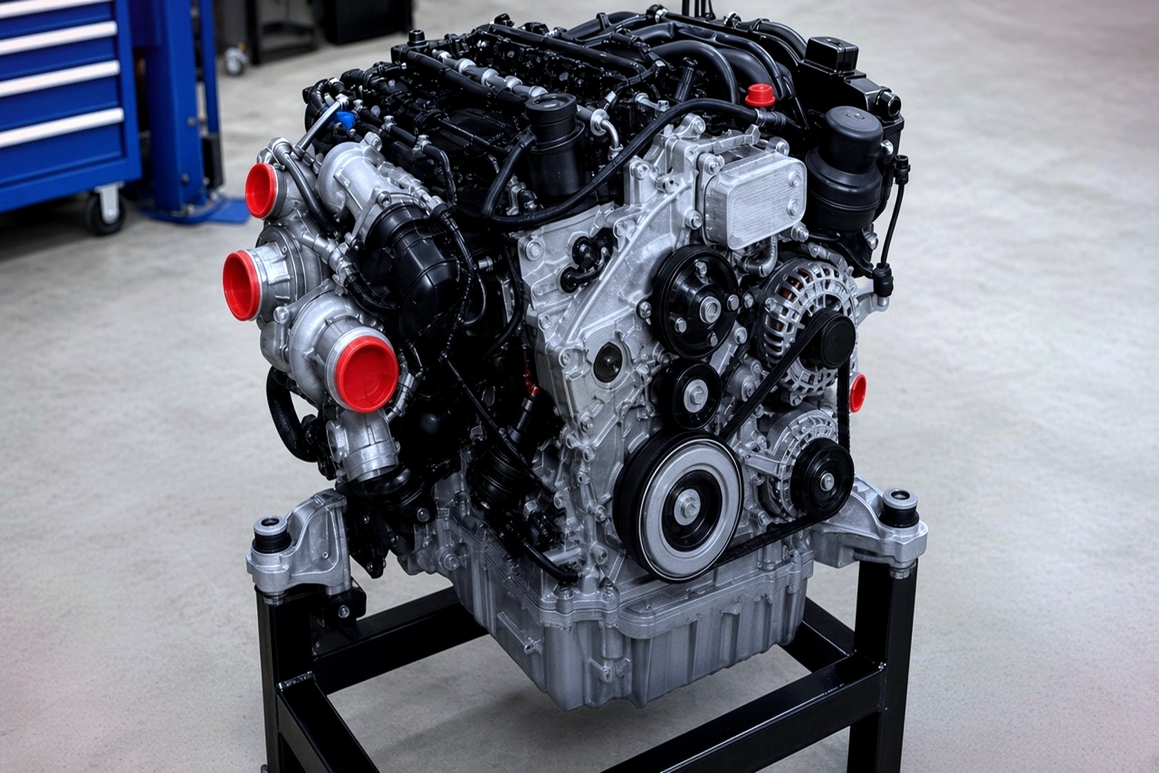 Engine ready to ship